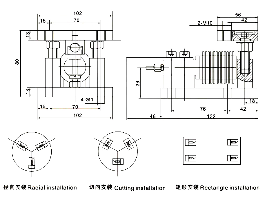 静载称重模块FC-M120公司