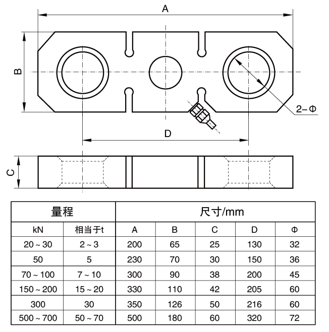 拉力传感器FC-1781价格