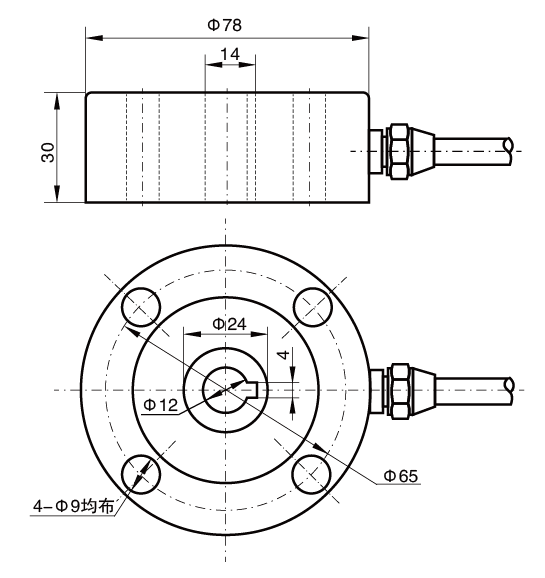 轮辐式测力传感器FC-6078价格