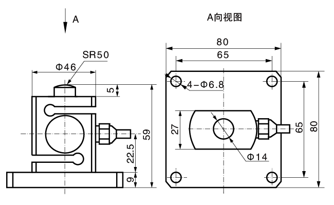 轮辐式测力传感器FC-6601公司