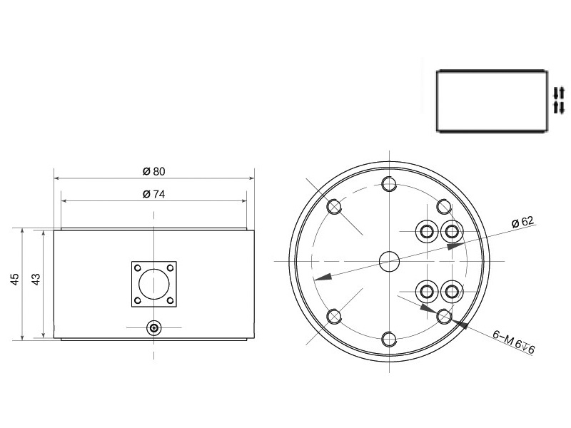 微型拉力传感器FCW-2680批发